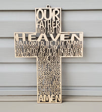 Load image into Gallery viewer, Lords Prayer Cross