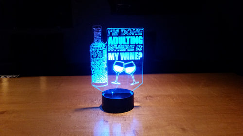 Adulting LED Light