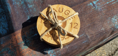 12 Gauge Shotgun Coasters