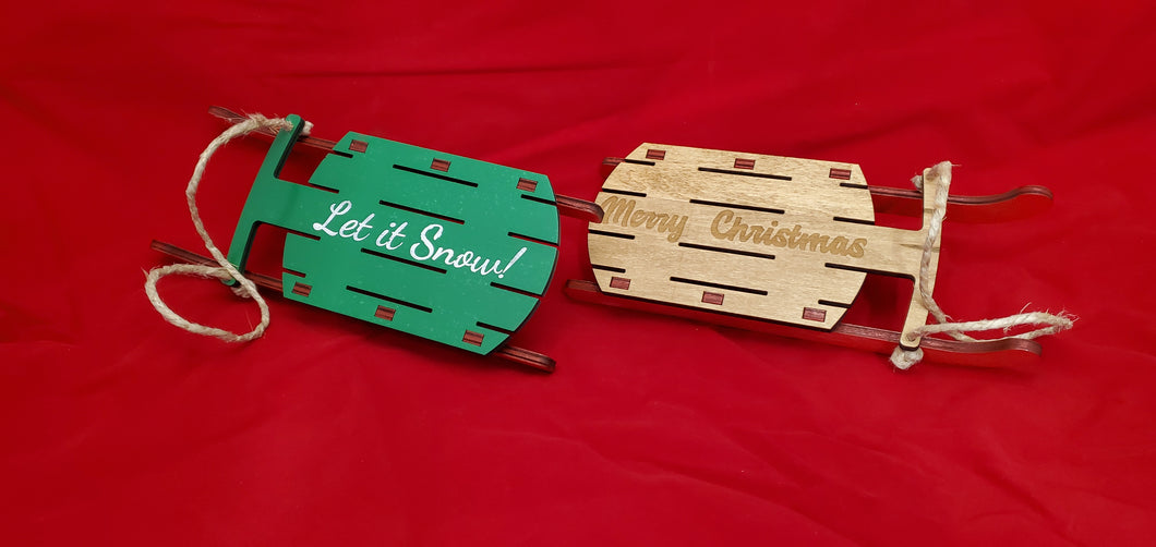 Christmas Runner Sled