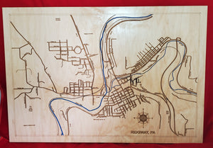 Engraved Maps
