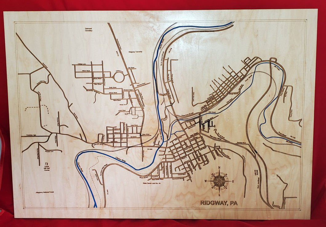 Engraved Maps