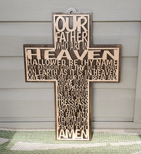 Load image into Gallery viewer, Lords Prayer Cross