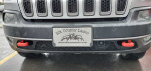 Polished SS License Plates