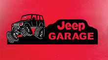 Load image into Gallery viewer, Jeep Garage Sign